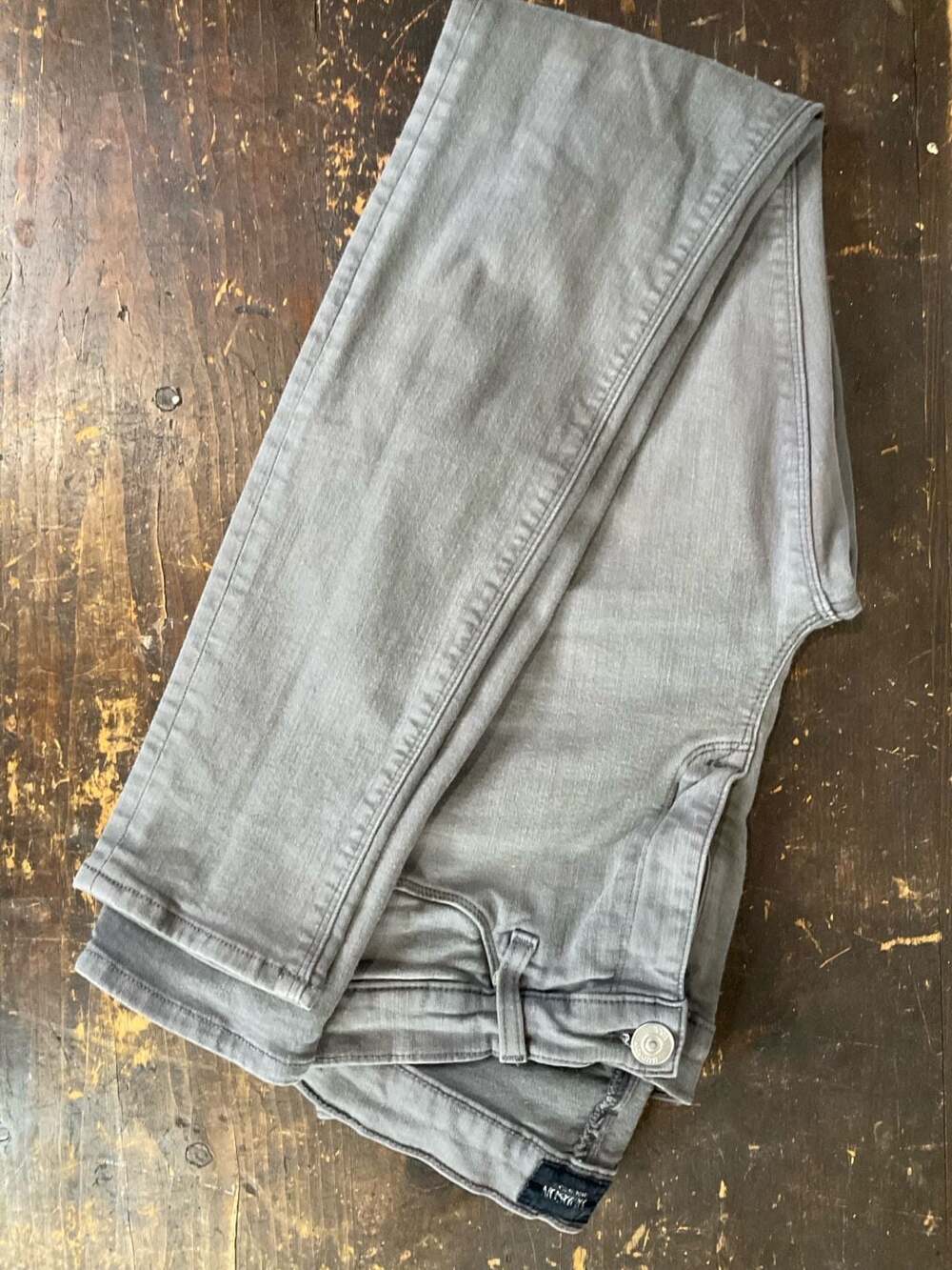Hudson Nico Mid-Rise Super Skinny Jeans Grey - Picture 2 of 10